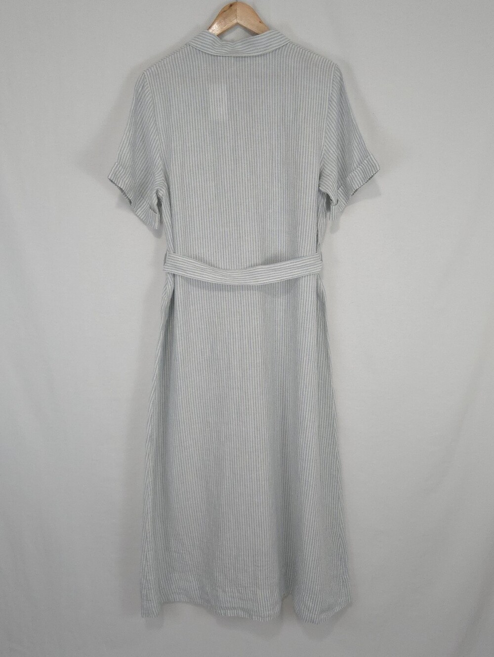Wilfred Aritzia Women's Eleta Linen Maxi Shirt Dress - Picture 5 of 12